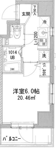 K yokohamaの間取り画像