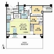 フェリスコート自由が丘の間取り画像