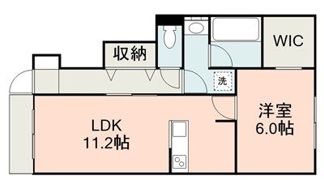 OKシェーネ光の森Aの間取り画像