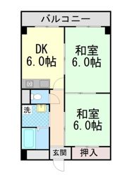 コーポ桜の町の間取り画像