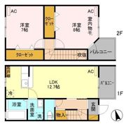 カルム＆フォセット フォセットの間取り画像