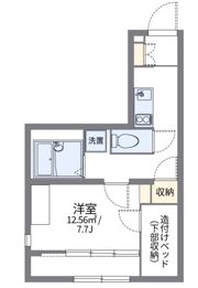 レオパレスグランティスⅡの間取り画像