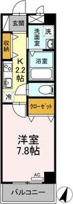 ヴィラパーク鶴舞の間取り画像
