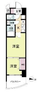セレニテ神戸ミラクシュッドの間取り画像