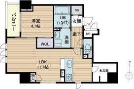 ジ アドレス梅田の間取り画像