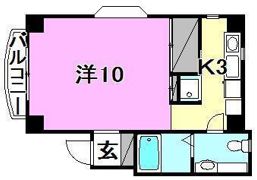 リアトリス御幸の間取り画像