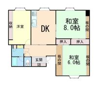 JGS緑丘マンション別館の間取り画像