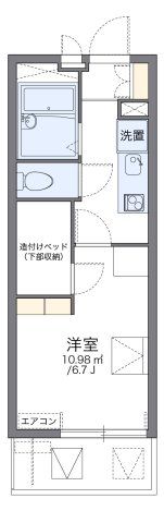 レオパレスNEXUSの間取り画像