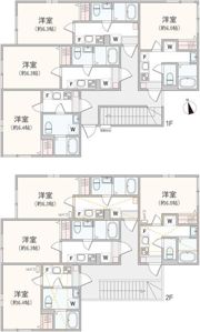 アザーレ・パッシオ上大岡の間取り画像