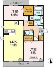 グランツ 川名の間取り画像