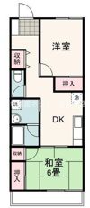 藤ハイツの間取り画像