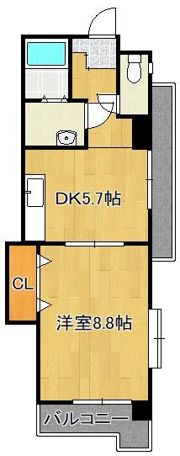 アーバンハイツ南台の間取り画像