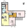 ラポール岡本の間取り画像