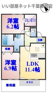 バニュルスⅢの間取り画像