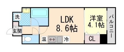 箕面Pleasantの間取り画像