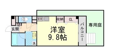 アクアライブラの間取り画像