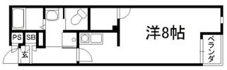 ジュネス御所北の間取り画像
