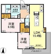 セレスティア檀溪通の間取り画像