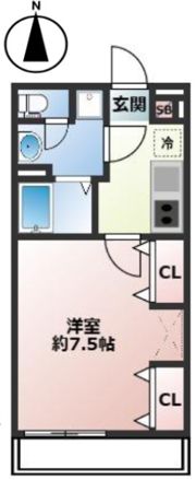 ミルグレースの間取り画像