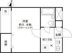 ヒルハウスの間取り画像