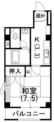 アルシェ浜松の間取り画像