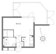 アレーロ大岡山の間取り画像