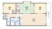 リバーパーク植田東の間取り画像