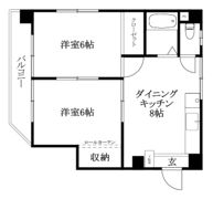 ルミエール朝生田の間取り画像