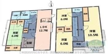 真壁戸建の間取り画像