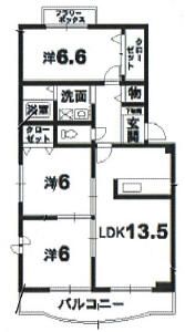グランジェの間取り画像