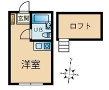 b’CASA井土ヶ谷Ⅱre－bornの間取り画像