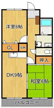 ルネッサンス宮ノ尾Iの間取り画像