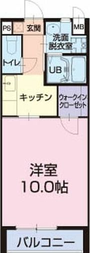 ターナラフィネの間取り画像