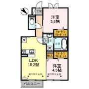 ラルーチェ A棟の間取り画像