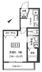 メゾン モト(メゾンモト)の間取り画像