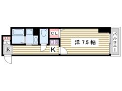 CITYSPIRE神戸元町Ⅱの間取り画像