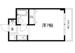 ジュネスヴィラの間取り画像