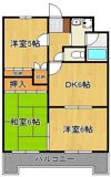 フローラルホクザイの間取り画像