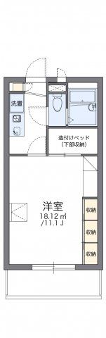 レオパレスアモーレの間取り画像