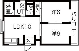 サンハイム中橋の間取り画像