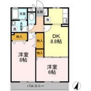 ウイングMISAWAⅢの間取り画像
