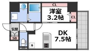 ブランシエスタ都島通の間取り画像