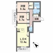 BEREO RYUOの間取り画像