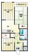 ベルメゾン楓の間取り画像