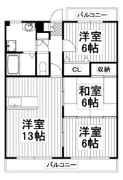 エクセレントビューⅠの間取り画像