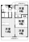 エクセレントビューⅠの間取り画像