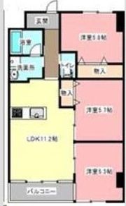 アルコリバーサイドの間取り画像