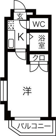 シティライフ春里の間取り画像