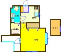 YKパレスの間取り画像