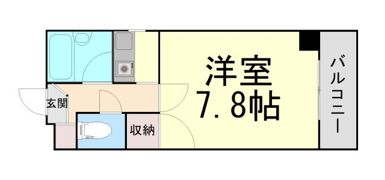 カルム白島の間取り画像